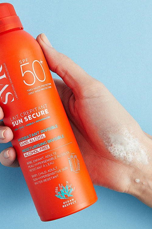 SUN SECURE Lait Crépitant SPF50+